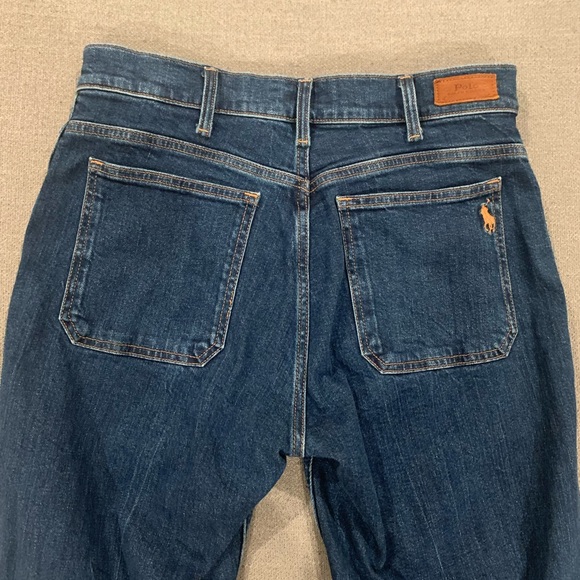 Polo by Ralph Lauren Dark Blue Straight-Leg Women’s Jeans - Picture 4 of 7